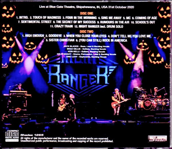 Night Ranger/IN,USA 2020 - Image 2
