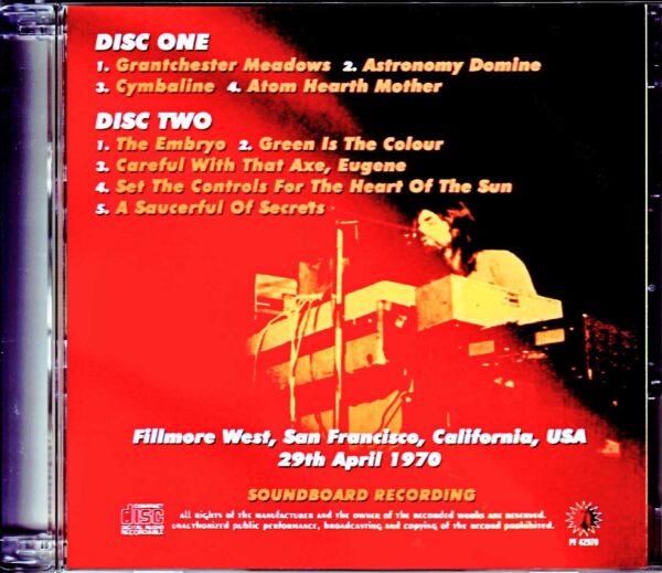 Pink Floyd/CA,USA 4.29.1970 SBD & Room MIC Matrix Edition - Image 2