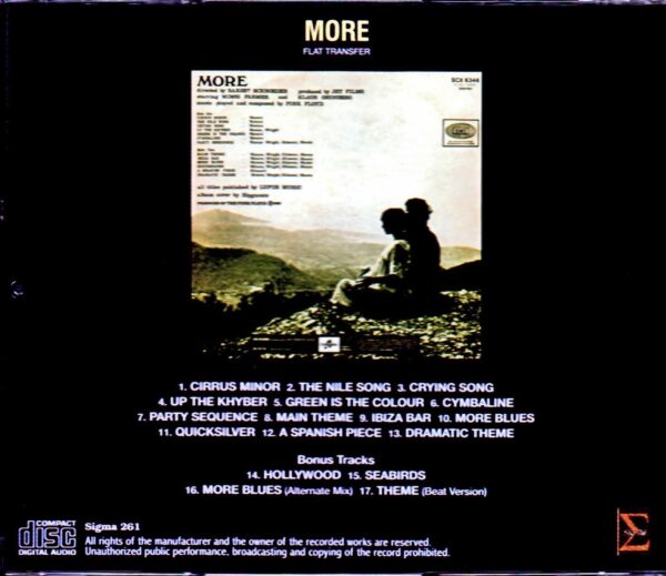 Pink Floyd/More More Flat Transfer & more - Image 2