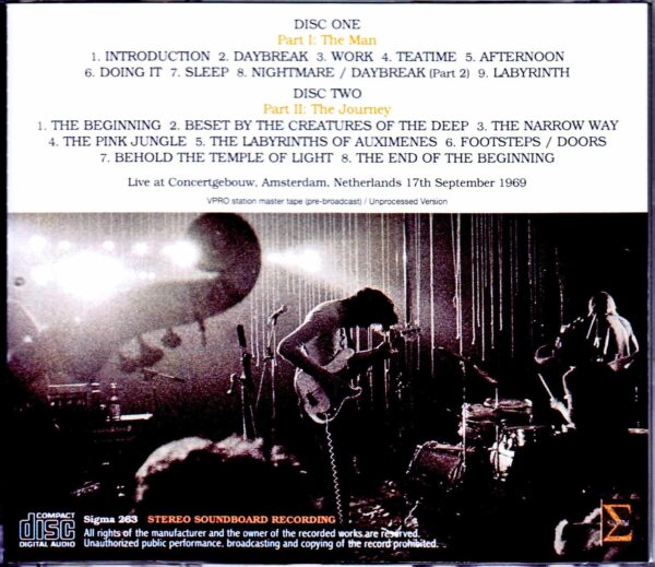 Pink Floyd/Netherland 9.17.1969 Upgrade - Image 2