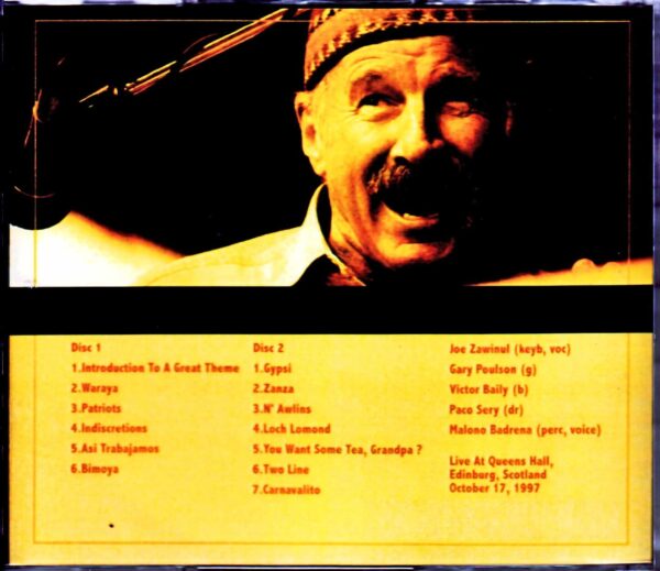 Zawinul Syndicate Joe Zawinul/Scotland,UK 1997 - Image 2