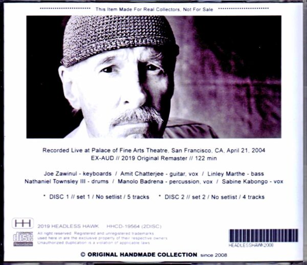 Zawinul Syndicate Joe Zawinul/CA,USA 2004 - Image 2