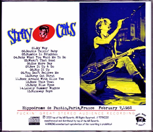 Stray Cats/France 1982 - Image 2