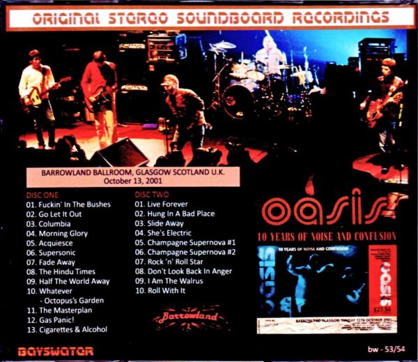 Oasis/UK 2001 - Image 2