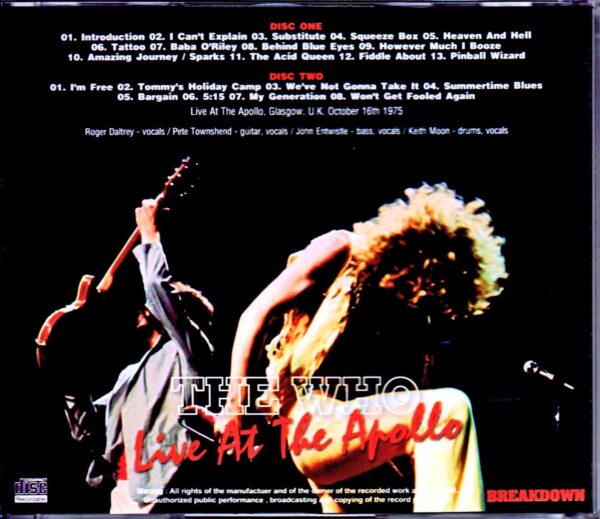 The Who/UK 1975 - Image 2