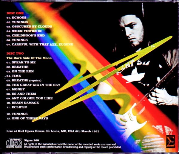 Pink Floyd/MO, USA 1973 Upgrade - Image 2