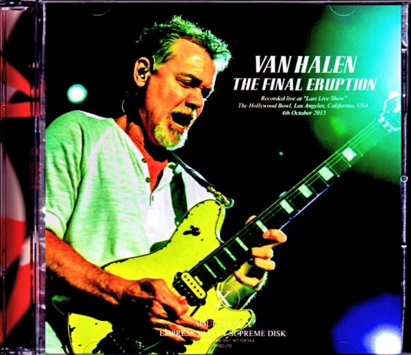 Van Halen/Eddie Last Live End CA,USA 10.4.2015 S & V