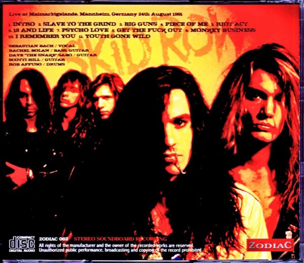 Skid Row/Germany 1991 Upgrade - Image 2