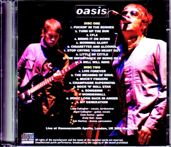 Oasis/London,UK 2005 - Image 2