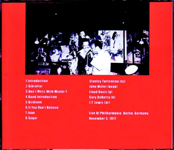 Stanley Turrentine/Germany 1977 - Image 2