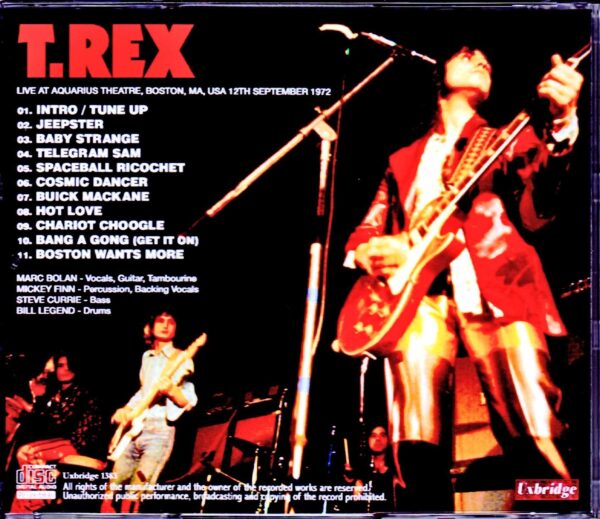 T.Rex/MA,USA 1972 - Image 2