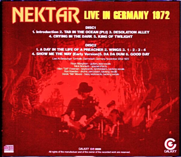 Nektar/Germany 1972 - Image 2