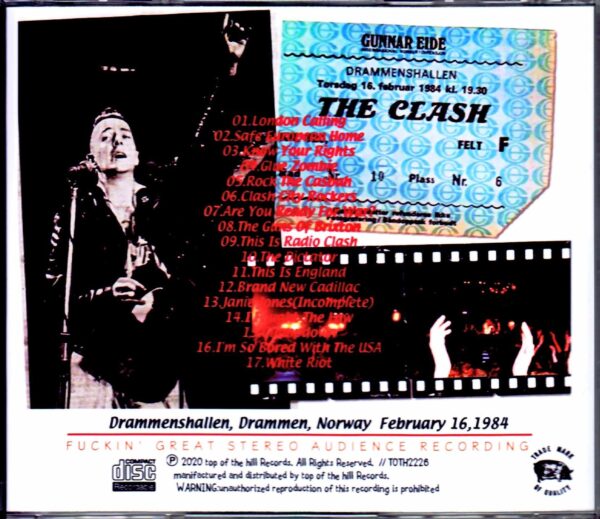 The Clash/Norway 1984 - Image 2