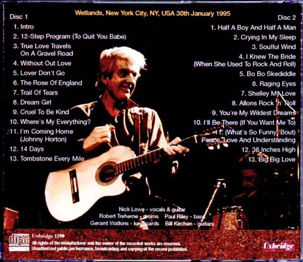 Nick Lowe/NY,USA 1995 - Image 2