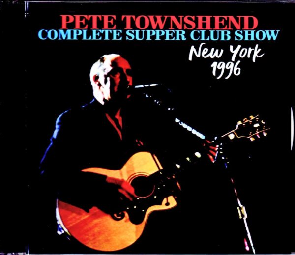 Pete Townshend/NY,USA 1996