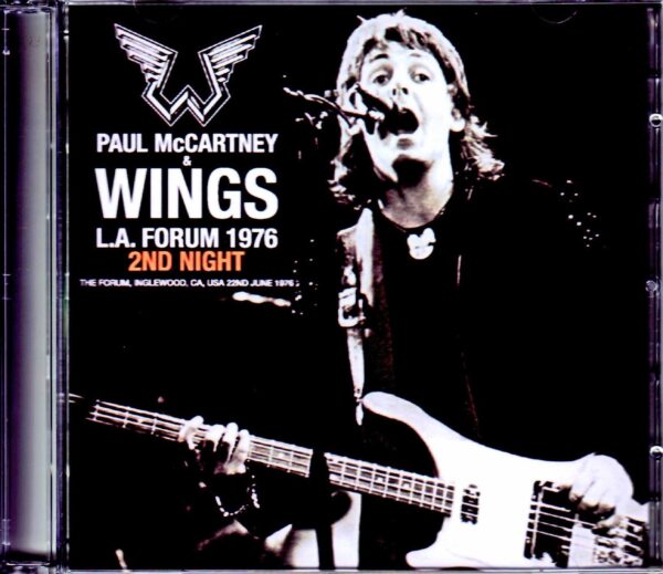 Paul McCartney & Wings/CA, USA 6.22.1976