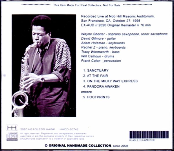Wayne Shorter Septet/CA, USA 1995 - Image 2