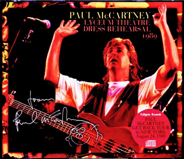 Paul McCartney/Public Dress Rehearsal NY, USA 1989 Complete Collection