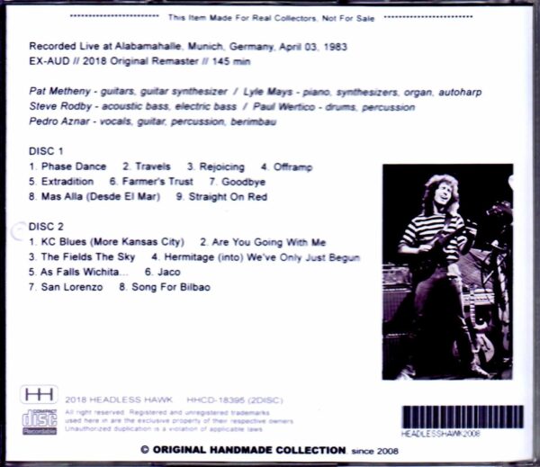 Pat Metheny Group,Lyle Mays/Germany 1983 - Image 2