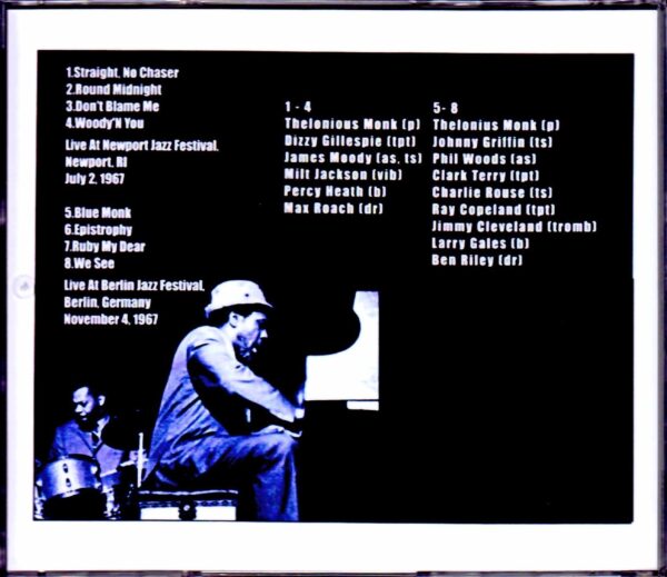 Thelonious Monk,Dizzy Gillespie,Phil Woods/RI,USA 1967 & more - Image 2