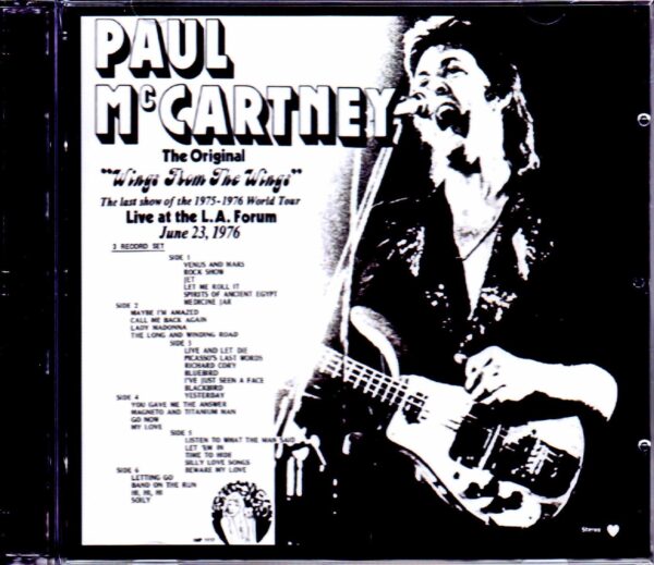 Paul McCartney,Wings/CA,USA 6.23.1976 Upgrade