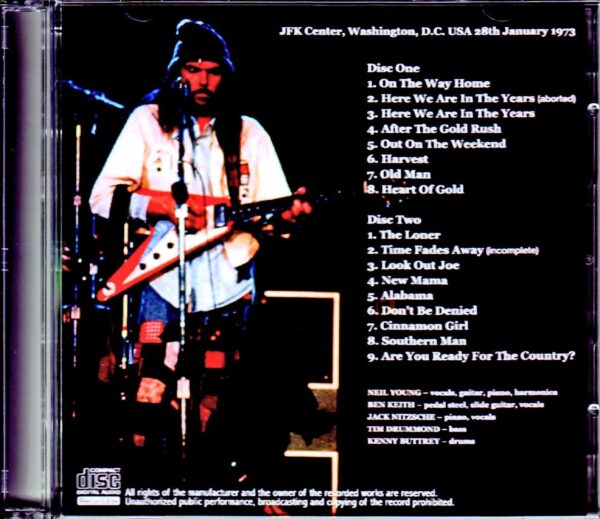 Neil Young & Stray Gators/WA, USA 1973 - Image 2