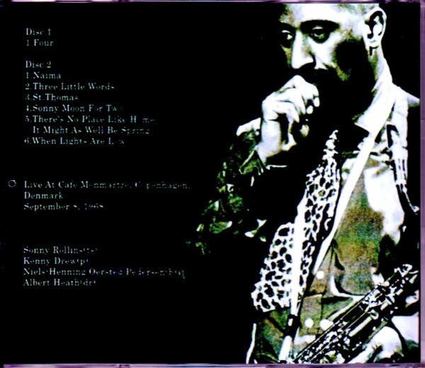 Sonny Rollins/Denmark 1968 - Image 2