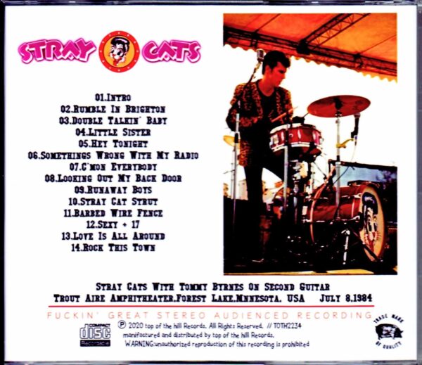 Stray Cats/MN, USA 1984 - Image 2