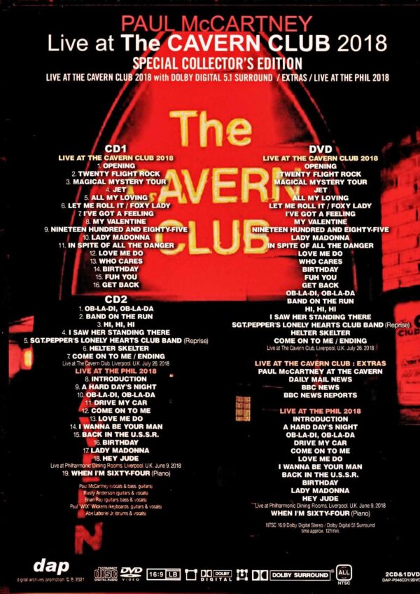 Paul McCartney/Sacred Cavern Club 2018 and more UK 2018 & more - Image 2