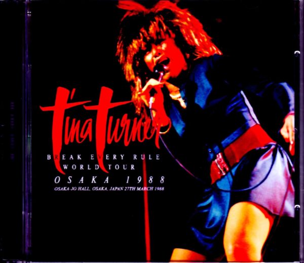 Tina Turner/Osaka,Japan 3.27.1988
