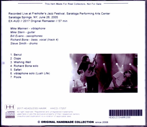 Steps Ahead,Mike Mainieri,Mike Stern,Bill Evans/NY,USA 2005 - Image 2