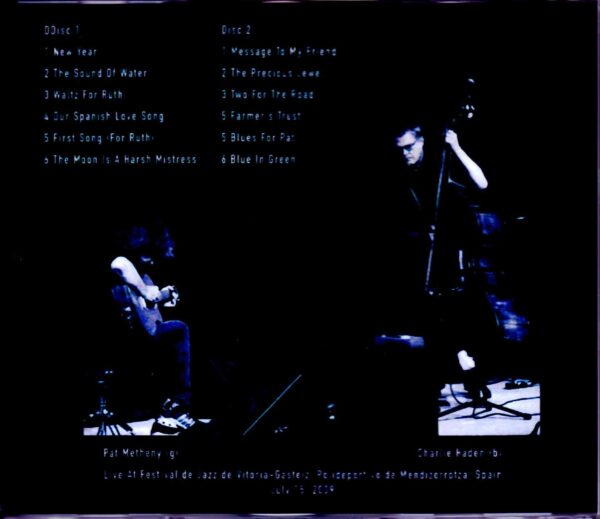 Pat Metheny, Charlie Haden/Spain 2009 - Image 2