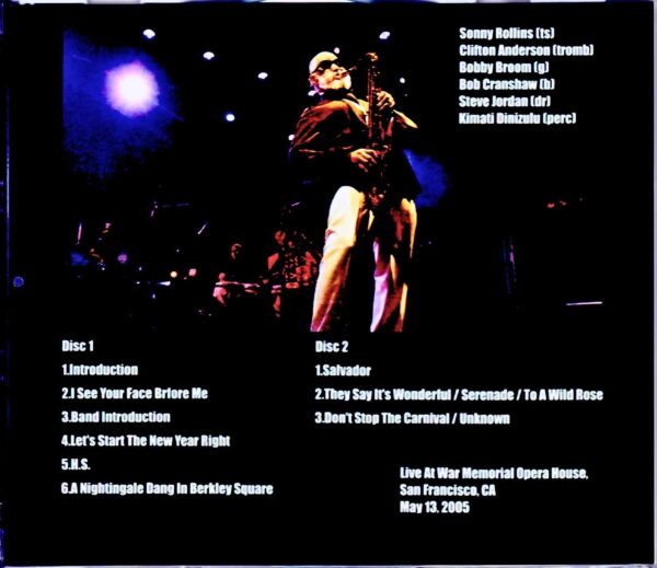 Sonny Rollins/CA, USA 2005 - Image 2