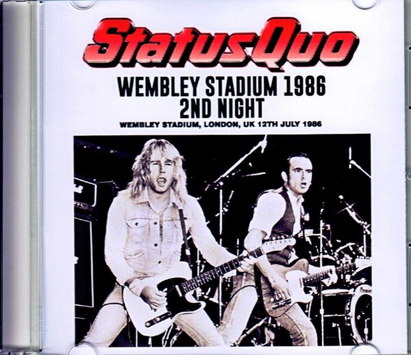 Status Quo/London,UK 1986