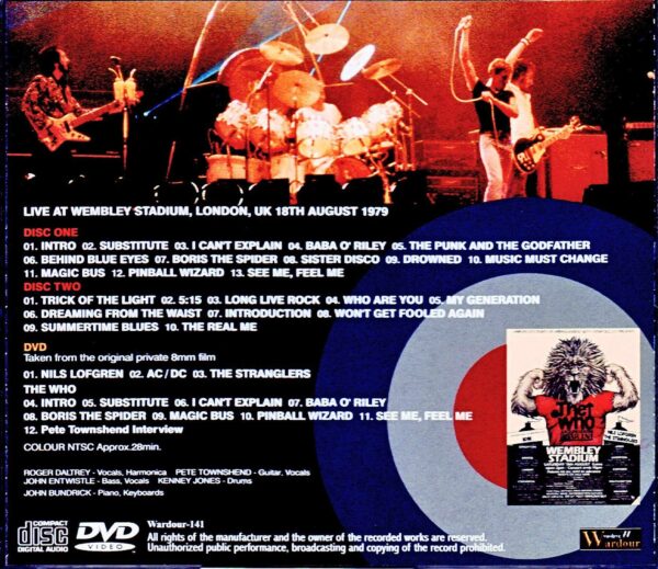 The Who/London,UK 1979 Upgrade S & V - Image 2