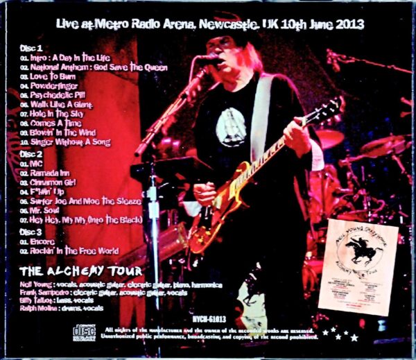 Neil Young & Crazy Horse/6.10.2013 UK Complete - Image 2