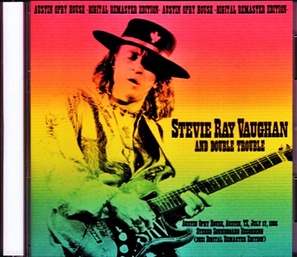 Stevie Ray Vaughan and Double Trouble/TX,USA 1986 Digital Remaster