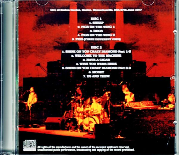 Pink Floyd/MA,USA 1977 Upgrade - Image 2