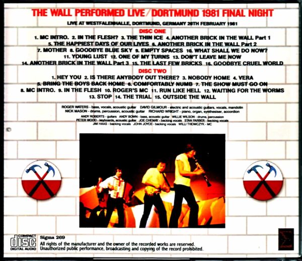 Pink Floyd/Germany 2.20.1981 Upgrade - Image 2
