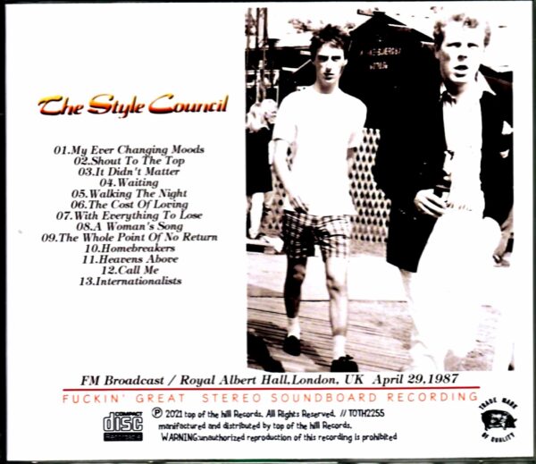 Style Council/London,UK 1987 - Image 2
