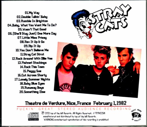 Stray Cats/France 1982 - Image 2