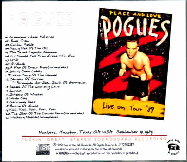 Pogues/TX, USA 1989 - Image 2