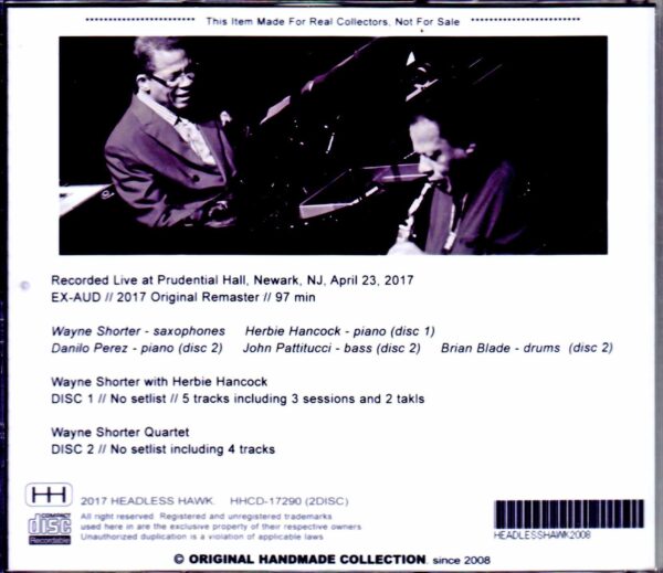 Wayne Shorter Duo and Quartet,Herbie Hancock/NJ,USA 2017 - Image 2