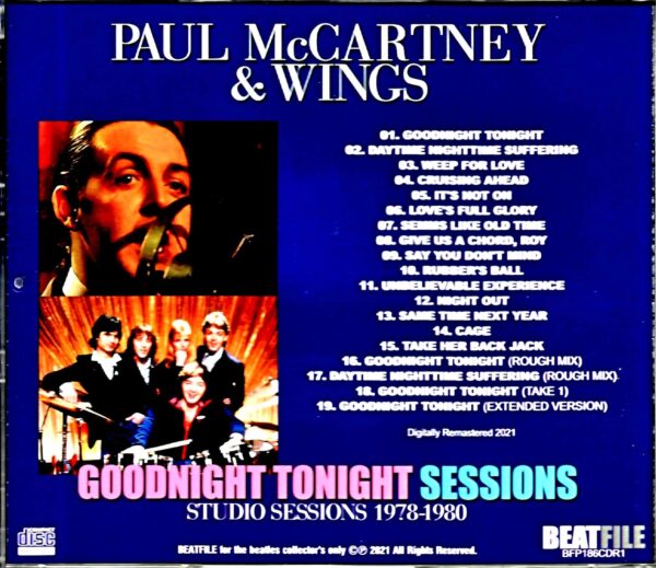 Paul McCartney,Wings/Studio Sessions 1978-1980 - Image 2