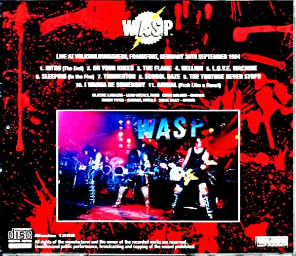 W.A.S.P./Germany 1984 - Image 2