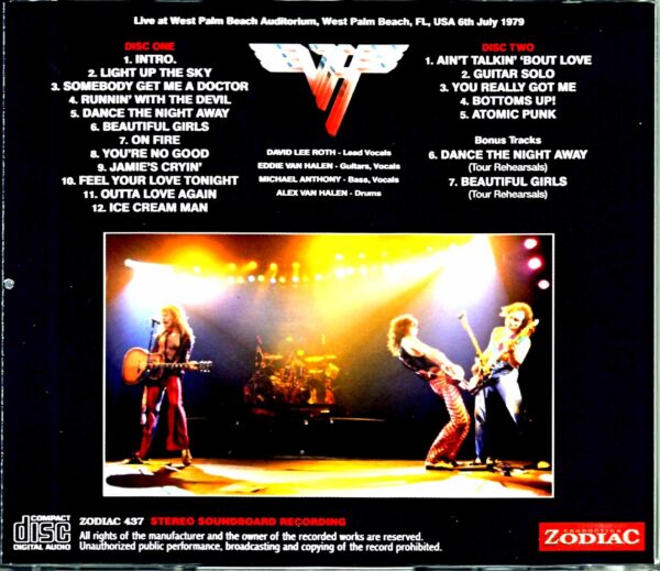 Van Halen/FL,USA 1979 - Image 2