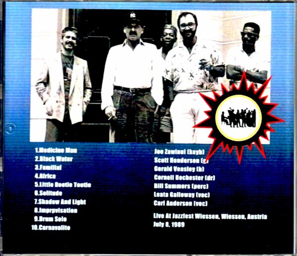 Zawinul Syndicate, Joe Zawinul/Austria 1989 - Image 2