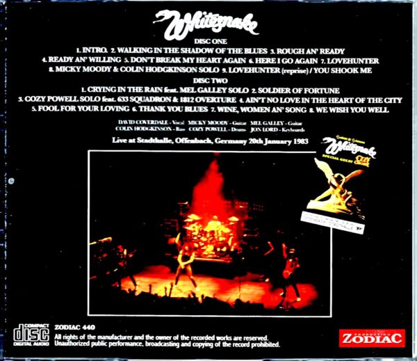 Whitesnake/Germany 1983 - Image 2