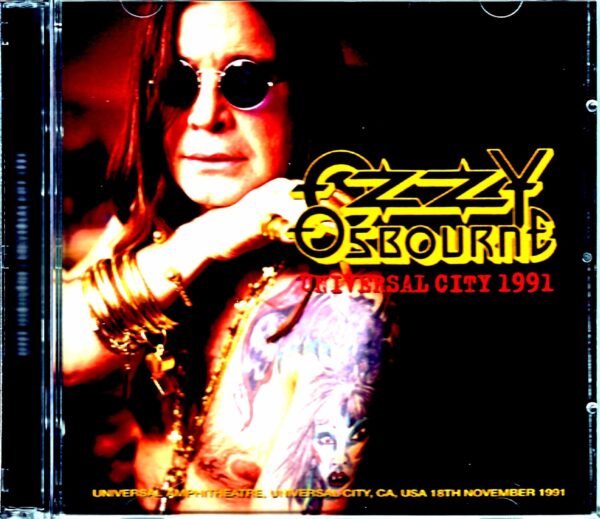 Ozzy Osbourne/CA,USA 11.18.1991