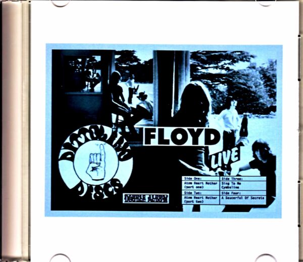 Pink Floyd/Live CA,USA 10.23.1970 Original 2LP